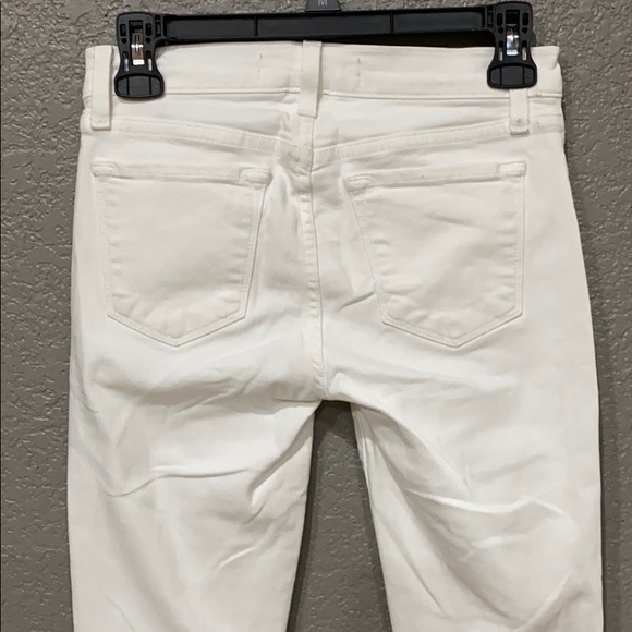 JBrand white skinny stretch jeans size 25 - Picture 6 of 11